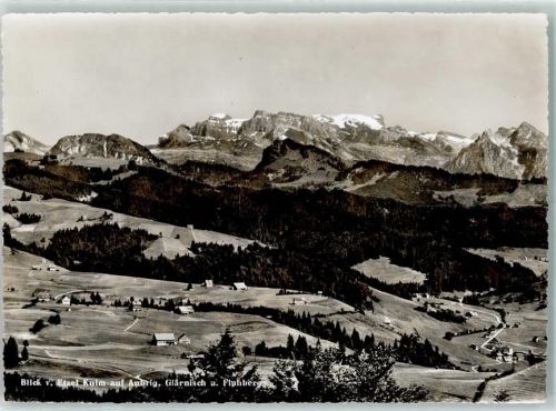 8835 Feusisberg - Etzel-Kulm auf Aubrig Glärnisch Fluhberg
