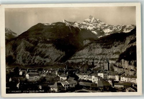 1890 St-Maurice - Dent du Midi
