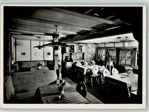 7188 Sedrun - Die heimelige Tavetscherstube des Hotel Kurhaus Oberalp Innenaufnahme