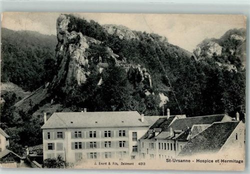 2882 St-Ursanne 1908 - Hospice et Hermitag