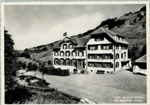 9651 Ennetbühl Foto AK Kurhaus Seeben - Verlag Hans Gross 21191