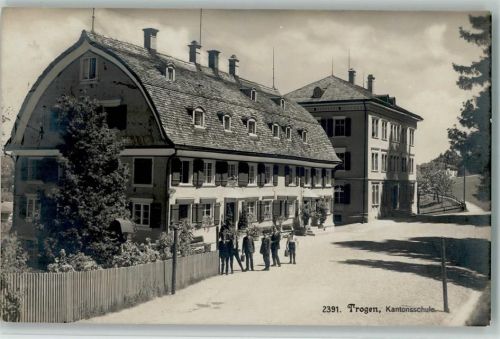 9043 Trogen 1921 Foto AK Verlag Frei & Co 2391 - Kantonschule