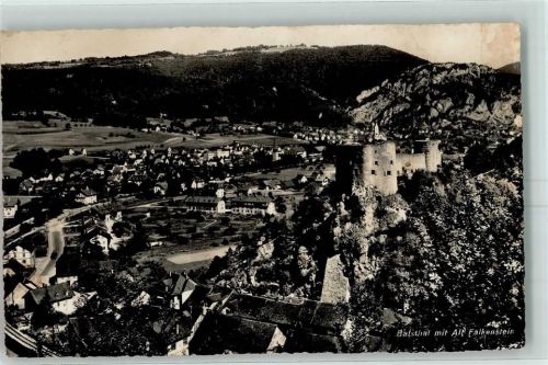 4710 Balsthal - Fliegeraufnahme Alt Falkenstein