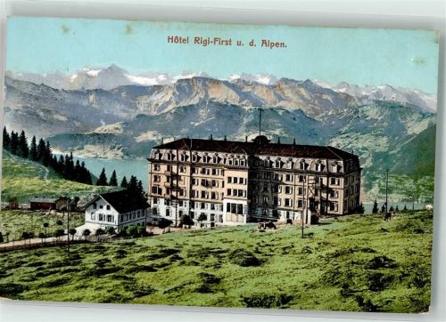 Rigi First 1908 - Hotel