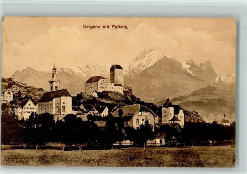 7320 Sargans - 1909 Falknis