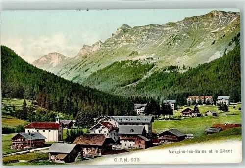 1875 Morgins - le Geant les Bains