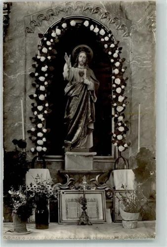 7315 Vättis - Christusstatue Ort handschriftlich