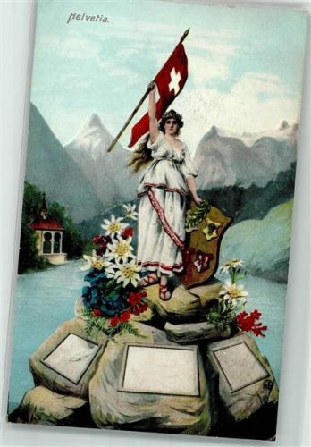 Vierwaldstättersee Tellskapelle Helvetia 1907