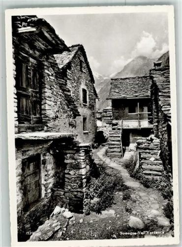 6637 Sonogno Foto AK Grotto Efra