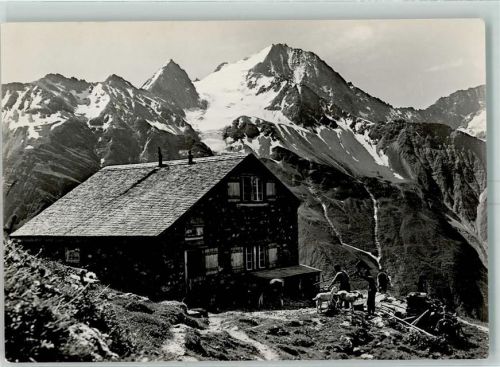 6484 Wassen UR - Windgällenhütte mit Oberalpstock