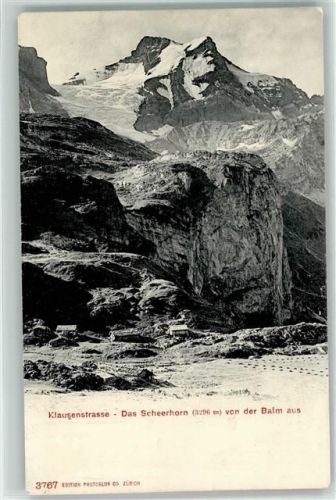 Klausenstrasse - Scheerhorn Bahnpost 2232 No 27
