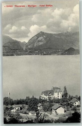 3658 Merligen 1911 - Hotel Beatus