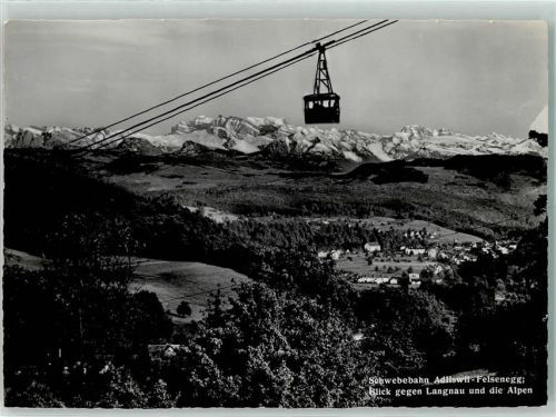 8134 Adliswil - Berg Restaurant Felsenegg , Schwebebahn Gabrell Nr. 42604 a
