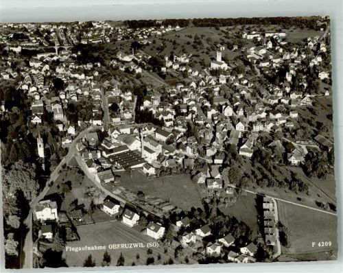 9242 Oberuzwil Foto AK Fliegeraufnahme