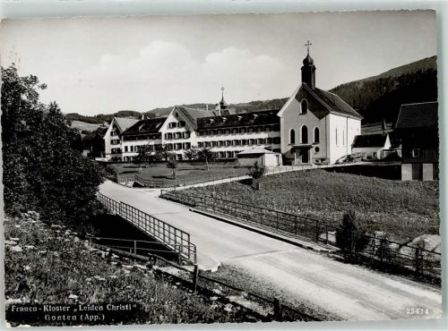 9108 Gonten - Frauen Kloster Leiden Christi