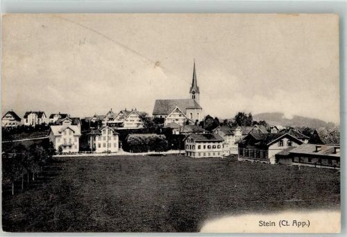 9063 Stein AR 1915 Foto AK Kirche