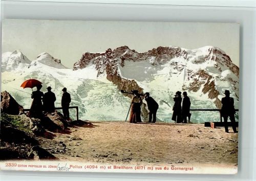 Gornergrat - Breithorn vus du Gornergrat