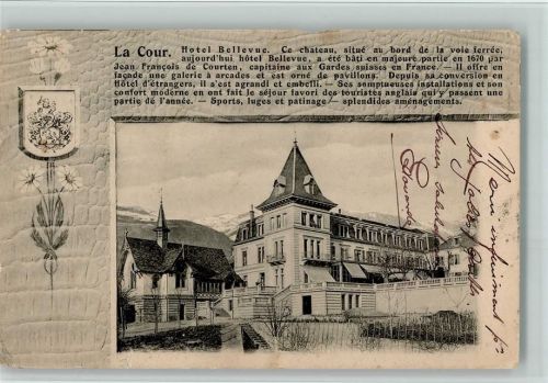 3960 Sierre 1904 - La Cour - Hotel Bellevue