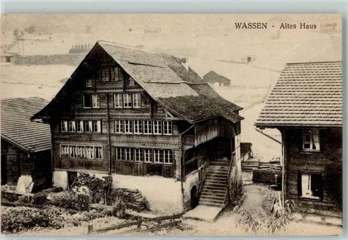 6484 Wassen UR - Altes Haus