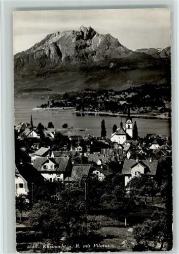6403 Küssnacht am Rigi 1958 - Pilatus Ortsansicht