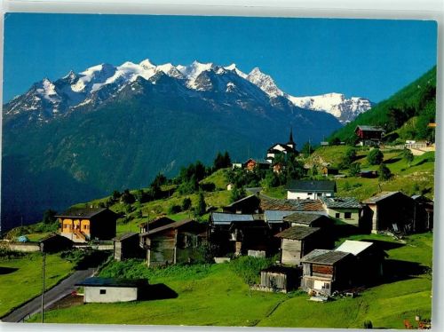 3934 Zeneggen Foto AK Balfrin Mischabel