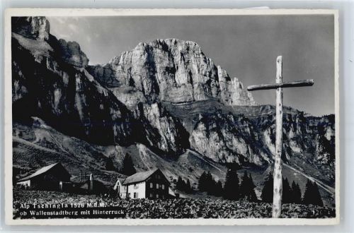 8880 Walenstadt - Kurhaus Alp Tschingla, Hinterruck