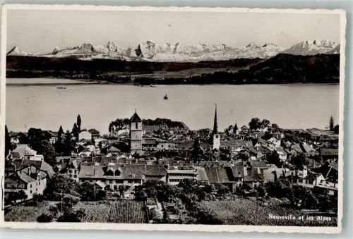 2520 La Neuveville 1937 Foto AK