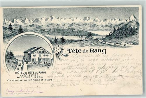 Tête de Ran 1899 - Hotel