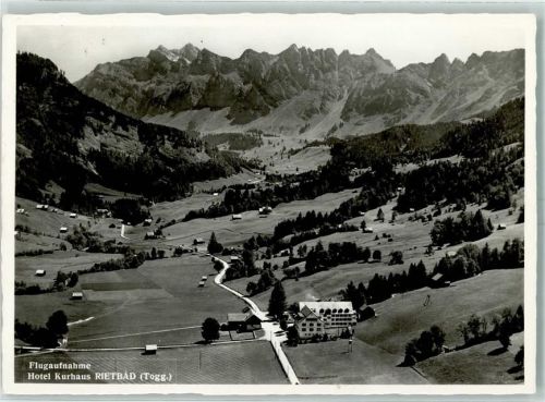 9651 Rietbad - Fliegeraufnahme Hotel Kurhaus Säntis