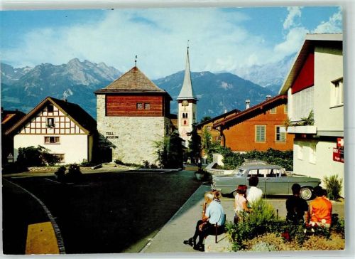 6463 Bürglen UR - Tellmuseum Autos