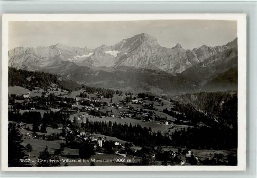 1884 Villars-sur-Ollon - Chesières-Villars et les Muverans