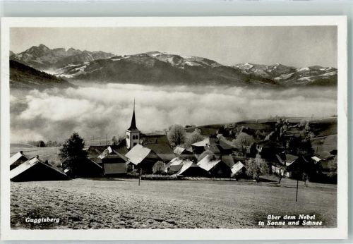 3158 Guggisberg - Über dem Nebel in Sonne und Schnee