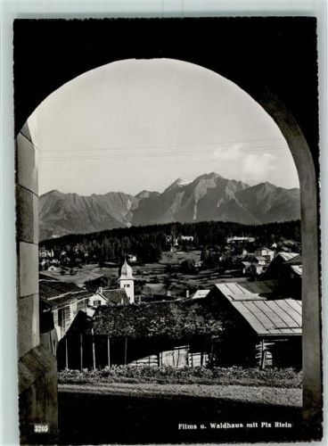 7018 Flims Waldhaus - Piz Rteln