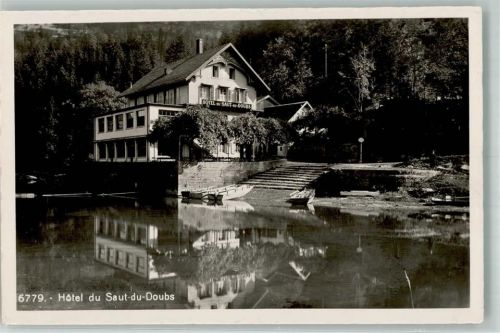 Saut du Doubs Foto AK Hotel du Saut-du-Doubs