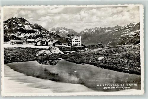 6491 Realp - Hotel Furkablick Feldpost Stab Territorial Bat 148