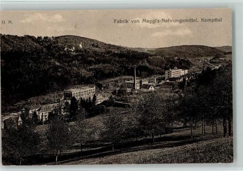 8307 Oberkempttal Effretikon - Fabrik von Maggi's-Nahrungsmittel