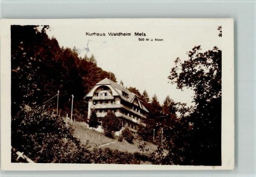 8887 Mels 1923 - Kurhaus Waldheim