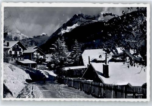 1882 Gryon - Dorfstrasse