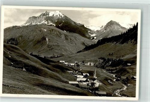 7246 St. Antönien Foto AK Schollberg