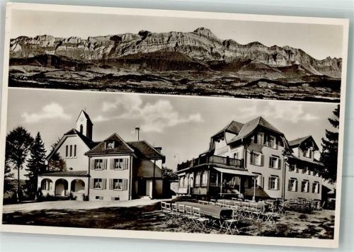 9534 Gähwil 1938 Foto AK Burg Toggenburg St. Iddaburg Gasthaus