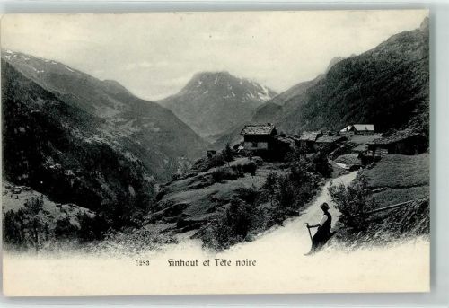 1925 Finhaut - Tete noir
