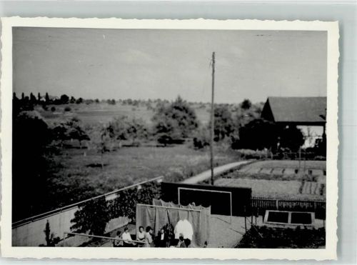 9545 Wängi 1949 Foto AK Ort handschriftlich CVJT Treffen