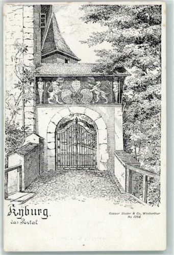8314 Kyburg - Schloss Portal
