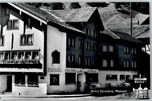 6484 Wassen UR - Hotel Hirschen