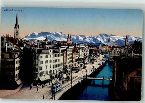 8000 Zürich 1918 - Limmatquai