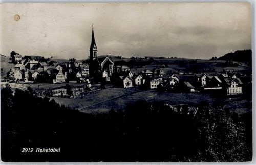 9038 Rehetobel 1918 - Kirche