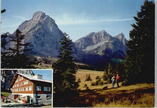 Holzegg - Berggasthaus Holzegg, Mythen AKU1