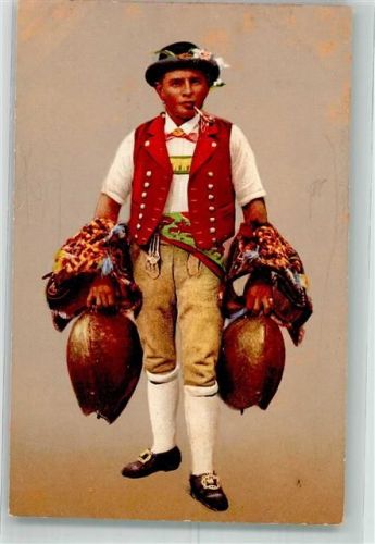 9050 Appenzell - Senn Pfeife Kuhglocken Wehrli AG 9537