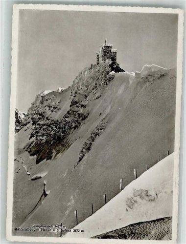 3801 Jungfraujoch Winter Wetterstation