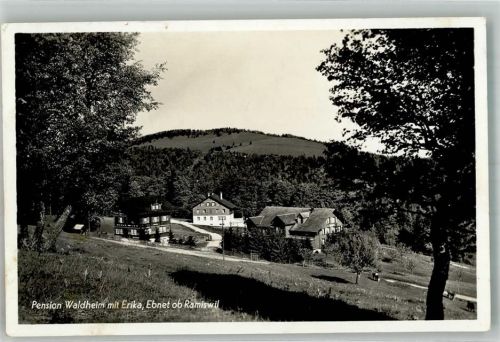 4719 Ramiswil 1939 Foto AK Ebnet Pension Waldheim